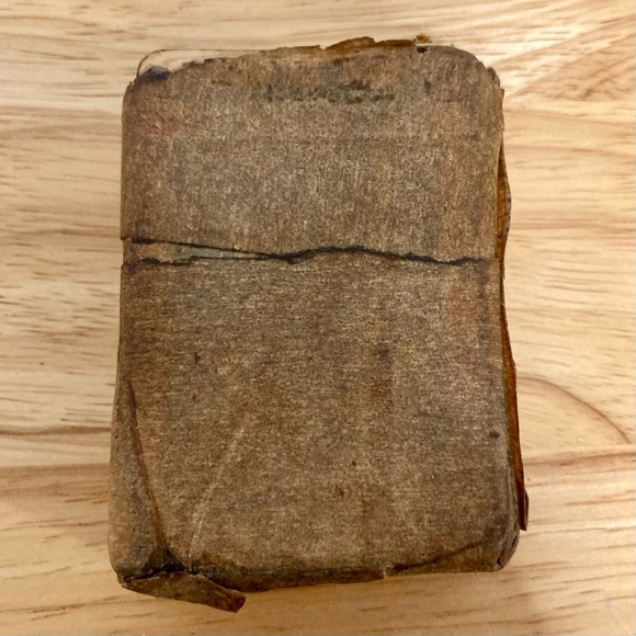 Vintage Mini Playing Card Set Game Folk Art Case - Picture 7 of 16